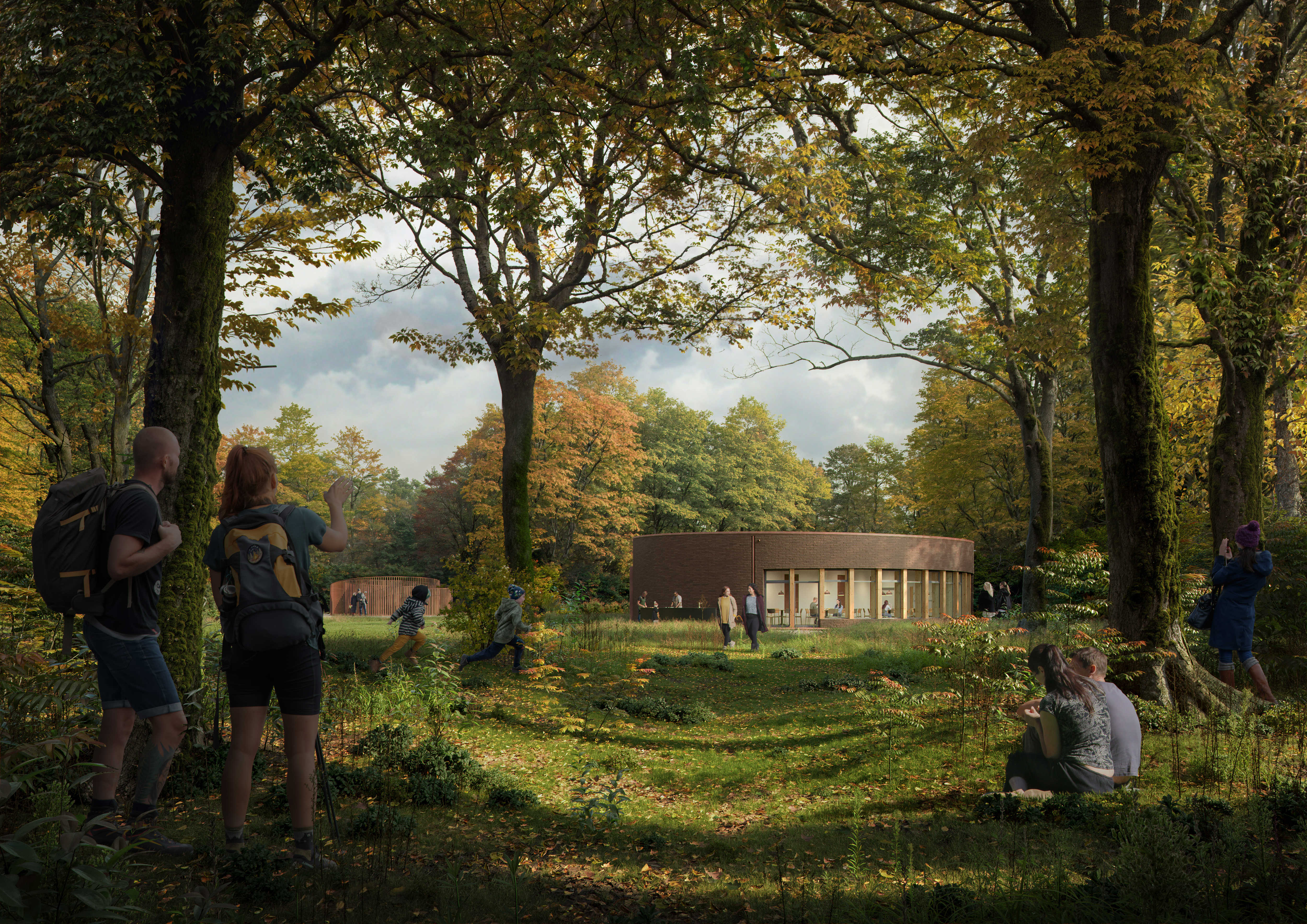 Tegning af Egtvedpigens Verden